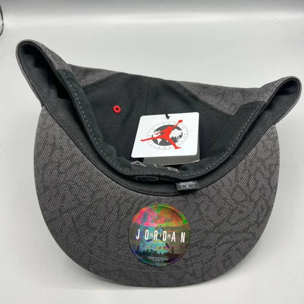 Air Jordan Hat‎ Men 8 Black Retro Jumpman Fitted Cap New
